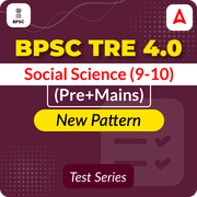 BPSC TRE 4.0 Social Science (9-10) Mock Test