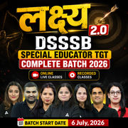 लक्ष्य 2.0 | DSSSB Special Educator TGT Complete Batch 2026 | Online Live + Recorded by Adda247