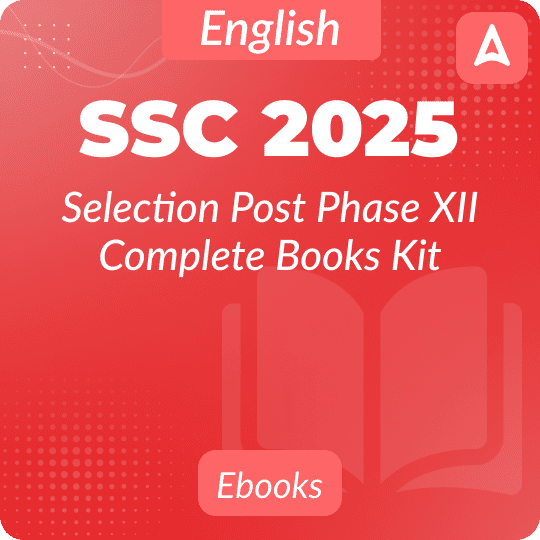 SSC Selection Post Phase-XII 2025 Complete Books Kit (English Printed Edition)