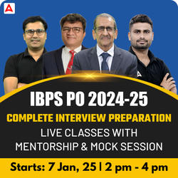 IBPS PO 2024-25 | Complete Interview Preparation | Live Classes With Mentorship & Mock Sessions by Adda247