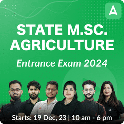 M.Sc. Agriculture Entrance Exams 2024 Complete Foundation Batch with eBook | Online Live Classes by Adda 247