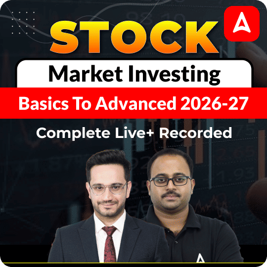 Stock Market Investing Basics to Advanced 2026-27 | Complete Recorded Video Course by Adda247