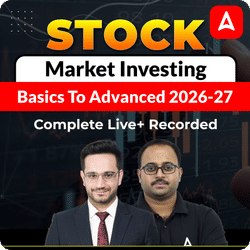 Stock Market Investing Basics to Advanced 2026-27 | Complete Recorded Video Course by Adda247