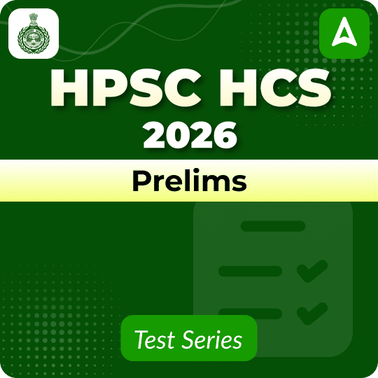 HPSC HCS Prelims 2026 Mock Test