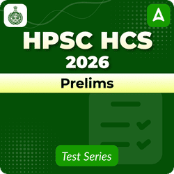 HPSC HCS Prelims 2026 Mock Test