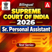 Supreme Court Sr. Personal Asst. 2026 Mock Test