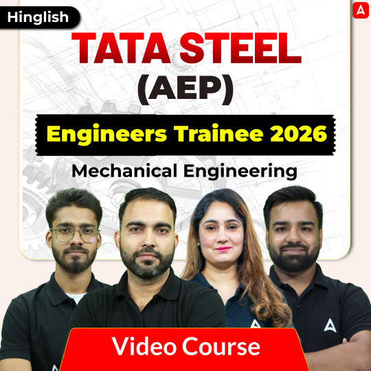 TATA STEEL (AEP) Engineers Trainee 2026 | Mechanical Engineering Video Course by Adda247