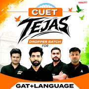 TEJAS CUET GAT+ Language 2027 DROPPER BATCH (Live Classes)