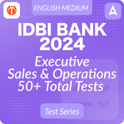 IDBI Bank Executive 2024 Mock Test Series