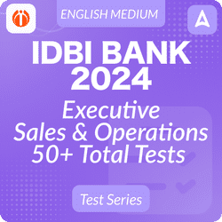 IDBI Bank Executive 2024 Mock Test Series