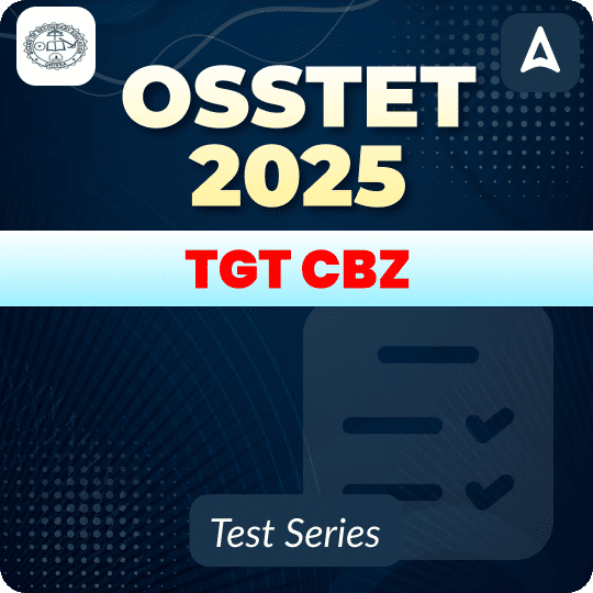 OSSTET TGT CBZ Mock Test 2025