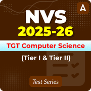 NVS TGT Computer Science (Tier I & II) Mock Test 2025-2026