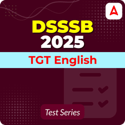 DSSSB TGT English Mock Test 2025