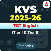KVS TGT English (Tier I & II) Mock Test 2025-2026