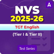NVS TGT English (Tier I & II) Mock Test 2025-2026