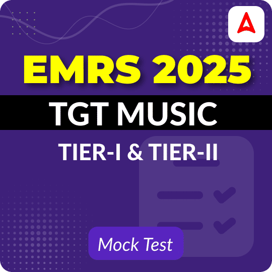 EMRS TGT Music Mock Test 2025
