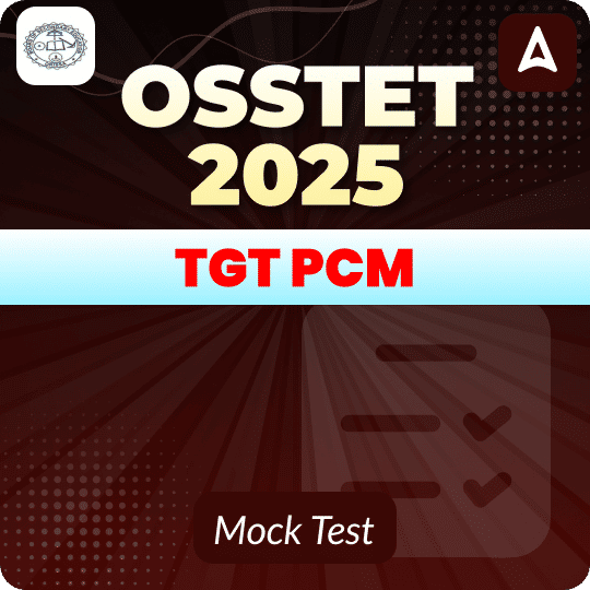 OSSTET TGT PCM Mock Test 2025