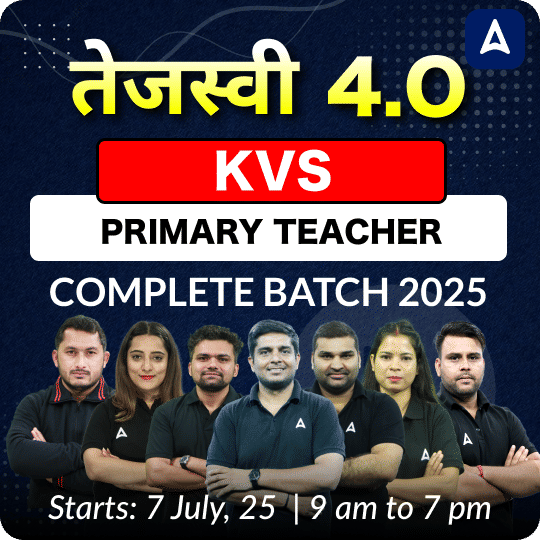 तेजस्वी 4.0 | KVS Primary Teacher Complete Batch 2025 | Online Live + Recorded Classes by Adda247
