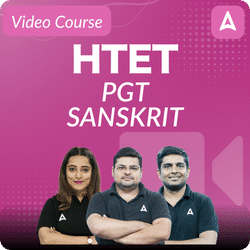 HTET PGT SANSKRIT | Video Course by Adda247