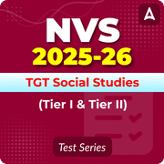 NVS TGT Social Studies (Tier I & II) Mock Test 2025-2026