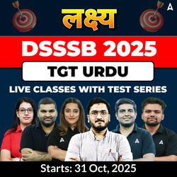 लक्ष्य | DSSSB Urdu TGT Complete Batch 2025 | Online Live Classes With Test Series by Adda247