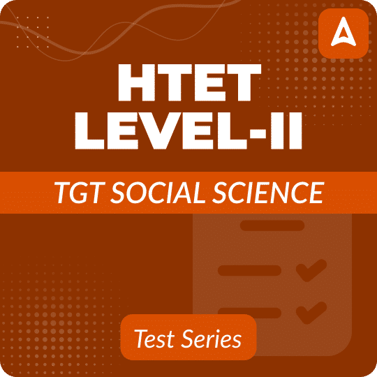 HTET Level-II TGT Social Science Mock Test