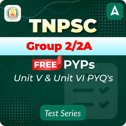 TNPSC Group 2/2A Free PYP Test Series