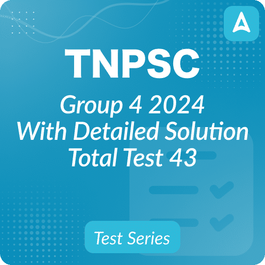 TNPSC Group 4 2024 Old Test Series In Tamil and English by Adda247 Tamil
