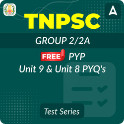TNPSC Group 2/2A Free PYP Test Series