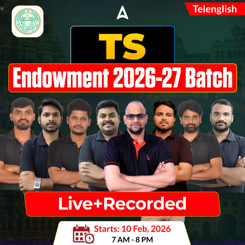 TS Endowment 2026-27 Batch | Live + Recorded | Online Classes By Adda247