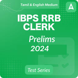 IBPS RRB CLERK 2024 Test Series In Tamil and English by Adda247 Tamil