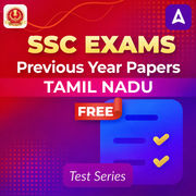 SSC 2026 Previous Year Papers Mock Test (Tamil Nadu)