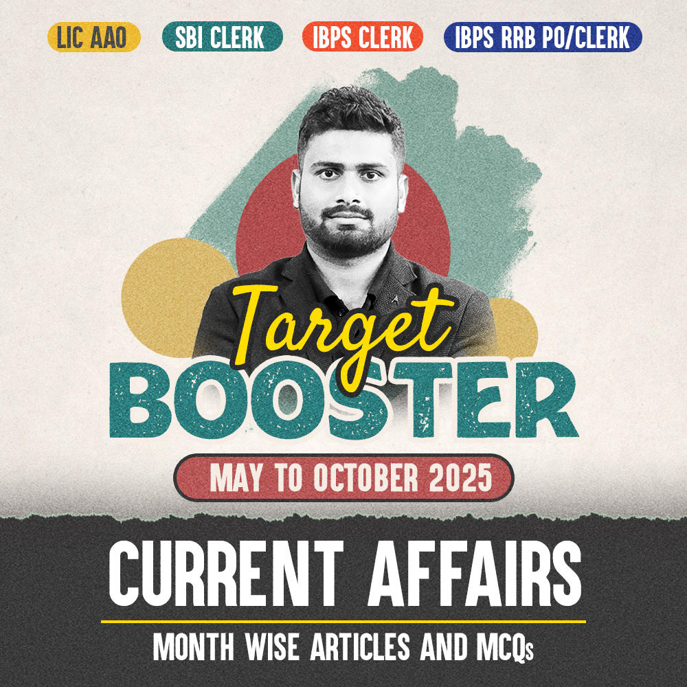 Target Booster E-Book For IBPS, SBI, LIC & RRB Exams 2025