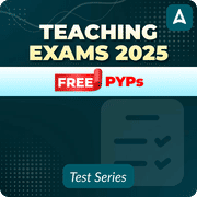 Teaching Exams PYPs Mock Test 2025