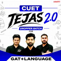 TEJAS 2.0 CUET GAT+ Language 2027 DROPPER BATCH (Live Classes)
