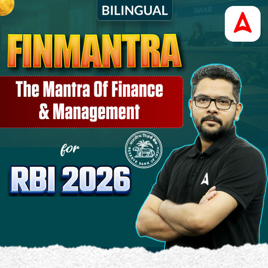 FINMANTRA — The Mantra of Finance & Management for RBI 2026 | Online Live Classes by Adda 247