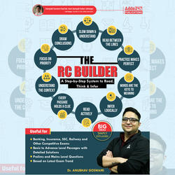 The RC Builder A Step-by-Step Guide to Reading Comprehension Book ( English printed Edition) By Adda247
