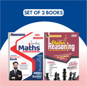 Combo Of 2 Books-Trending Maths + Rhythm Reasoning for Punjab Competitive Exams (English & Punjabi Edition) By Adda247
