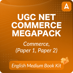 UGC NET COMMERCE MEGAPACK WITH ENGLISH MEDIUM BOOK KIT (LIVE CLASS I TEST SERIES I VIDEOS I BOOKS)