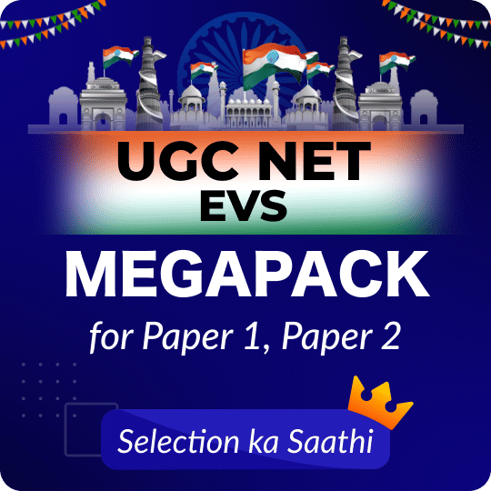 UGC NET EVS MEGA PACK (LIVE CLASSES | TEST SERIES | VIDEOS)
