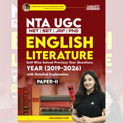 UGC NET English Literature Paper -II Unit Wise Solved Previous Year Questions 2019-2026 (English Printed Edition) By Adda247
