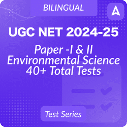 UGC NET Paper Environmental Science ( Paper 1 & Paper 2) Mock Test 2024-25