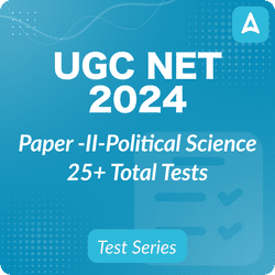 UGC NET Paper-II Political Science 2024, Online Test Series by Adda247