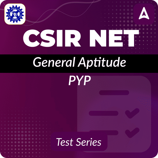 CSIR NET General Aptitude PYP Test series