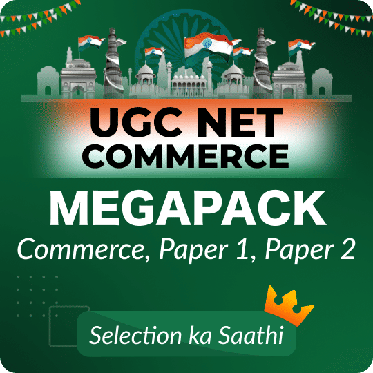 UGC NET COMMERCE MEGA PACK (LIVE CLASS I TEST SERIES I VIDEOS)