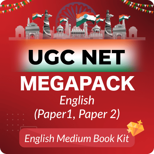 UGC NET ENGLISH MEGA PACK WITH ENGLISH MEDIUM BOOK KIT