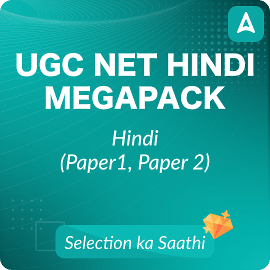 UGC NET HINDI MEGA PACK (LIVE CLASSES | TEST SERIES | VIDEOS)