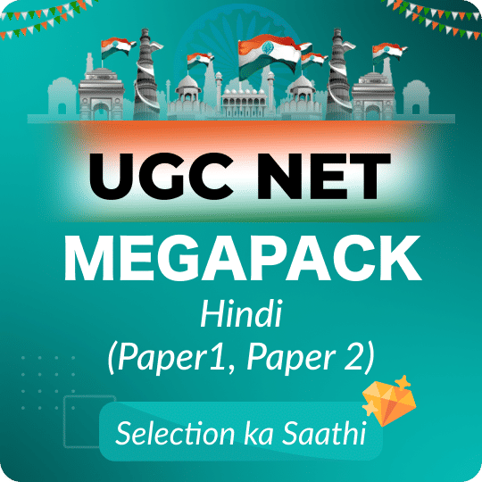 UGC NET HINDI MEGA PACK (LIVE CLASSES | TEST SERIES | VIDEOS)