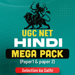 UGC NET HINDI MEGA PACK (LIVE CLASSES | TEST SERIES | VIDEOS)