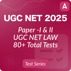 UGC NET LAW ( Paper 1 & Paper 2) Mock Test 2025